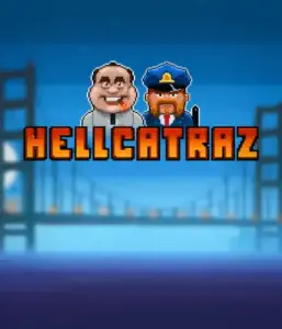 Enter the exciting world of Hellcatraz slot by Relax Gaming, featuring a cartoonish prisoner and a guard with the infamous Alcatraz prison and San Francisco skyline in the background. This graphic depicts the adventure and mischief of an prison break-themed game, perfect for those who enjoy playful themes, delivering a entertaining adventure. 