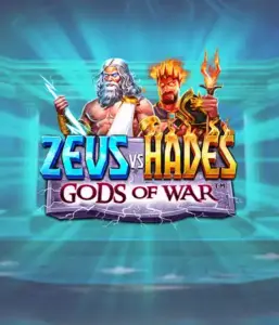 Experience the mythological battlefield of Zeus vs Hades: Gods of War slot by Pragmatic Play, highlighting Zeus with his thunderbolt alongside Hades, blazing with underworld fury. This image depicts the intense rivalry between ancient deities, with a mystical background. Ideal for mythology enthusiasts, promising a thrilling gaming experience. 